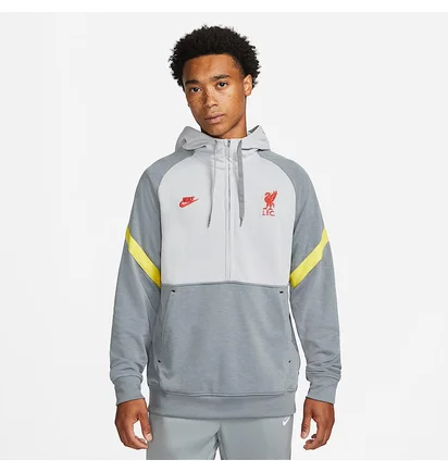 Худи мужское Nike Liverpool Fc Travel Fleece Grey DB7824-016