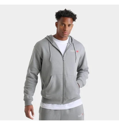 Толстовка мужская New Balance Athletics Flying Nb Logo Grey MJ51785