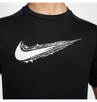 Футболка детская Nike Dri-Fit Multi Ss Top Hbr Black HF8100-010