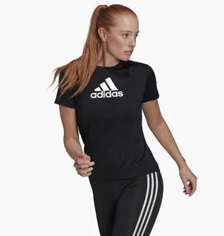 Футболка жіноча Adidas Primeblue Designed 2 Move Logo Sport Tee Black Gl3820