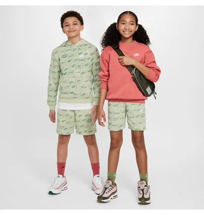Шорти дитячі Nike Nsw Club Ft Green FN8743-371