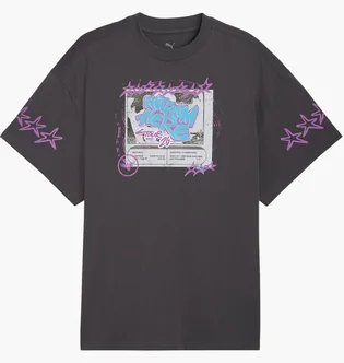 Футболка чоловіча Puma Melo X Hive Tee Ii Grey 634610-02