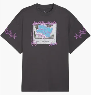 Футболка чоловіча Puma Melo X Hive Tee Ii Grey 634610-02