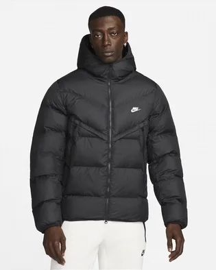 Пуховик чоловічий Nike M Nk Sf Wr Pl-Fld Hd Jkt Black Dr9605-010