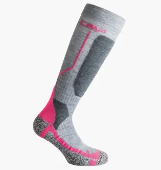 Шкарпетки жіночі CMP Ski Sock Wool Grey 3I49377-U403