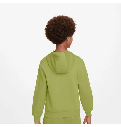 Худі дитяче Nike Sportswear Club Fleece Hoodie Olive FD3000-377