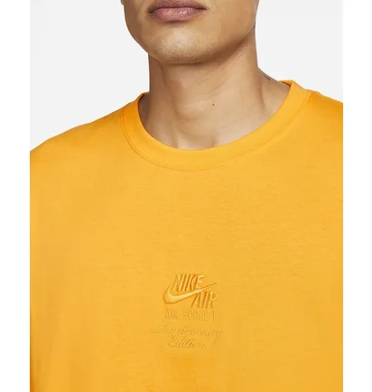 Футболка мужская Nike Sportswear Af1 40Th Anniversary Yellow Dv9603-739