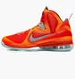 Кросівки чоловічі Nike Lebron Ix "Big Bang" Red/Orange DH8006-800