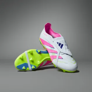 Бутсы унисекс Adidas Predator League L Fg White/Pink ID1320