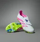 Бутсы унисекс Adidas Predator League L Fg White/Pink ID1320
