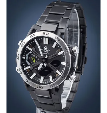 Часы мужские Casio Edifice Tough Solartooth Carbon Shield ECB-2000DD-1A