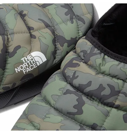 Тапочки мужские The North Face Thermoball Traction Mule V Camo/Green NF0A3UZN33U