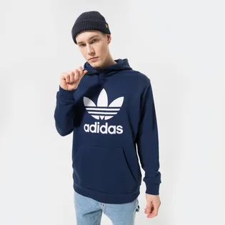 Худи мужское Adidas Trefoil Hoody Blue HK5298