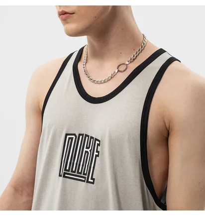 Майка мужская Nike Tank M Nk Df Jsy Starting Five Nba Grey DH7136-052