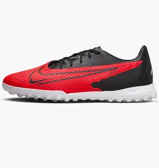 Сороконіжки унісекс Nike Phantom Gx Academy Turf Soccer Shoes Red/Black DD9477-600