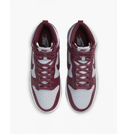 Кроссовки мужские Nike Dunk High Dark Beetroot Red/Grey Dd1399-600