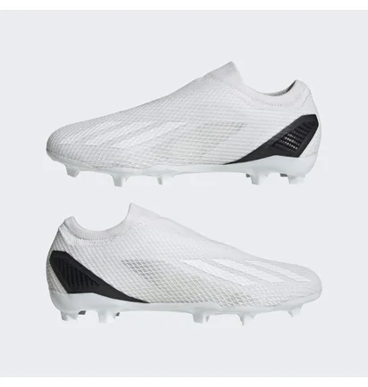 Бутсы унисекс Adidas X Speedportal.3 Laceless Fg White FZ6101