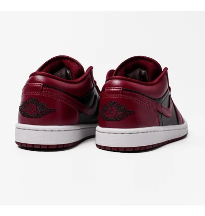 Кросівки жіночі Air Jordan 1 Low Bordo/Black Dc0774-006