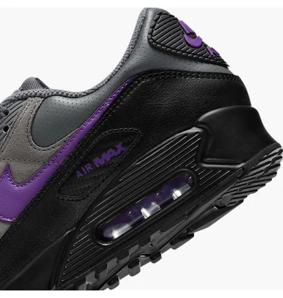 Кросівки чоловічі Nike Air Max 90 Black/Grey IF0670-004