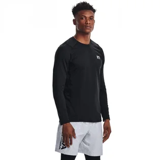 Лонгслів чоловічий Under Armour Cg Armour Fitted Crew Black 1366068-001