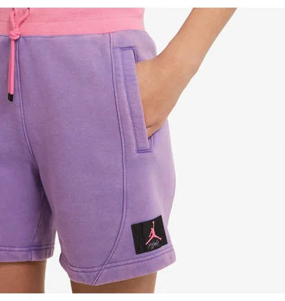 Шорти жіночі Air Jordan Flight Fleece Shorts Violet DA1530-511