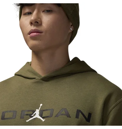 Худи мужское Air Jordan Air Strch Flc Olive HQ4643-222