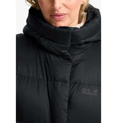 Пуховик жіночий JACK WOLFSKIN Icy Hill Black A65093-6000