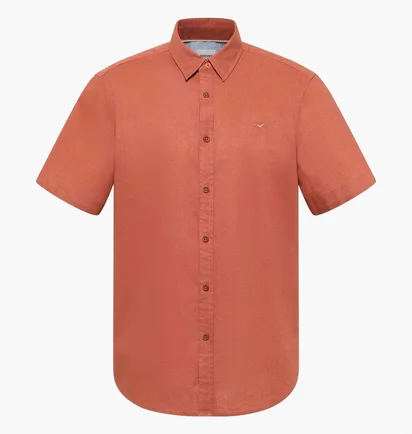 Рубашка мужская Mustang Style Berkeley Orange 1017845-3183