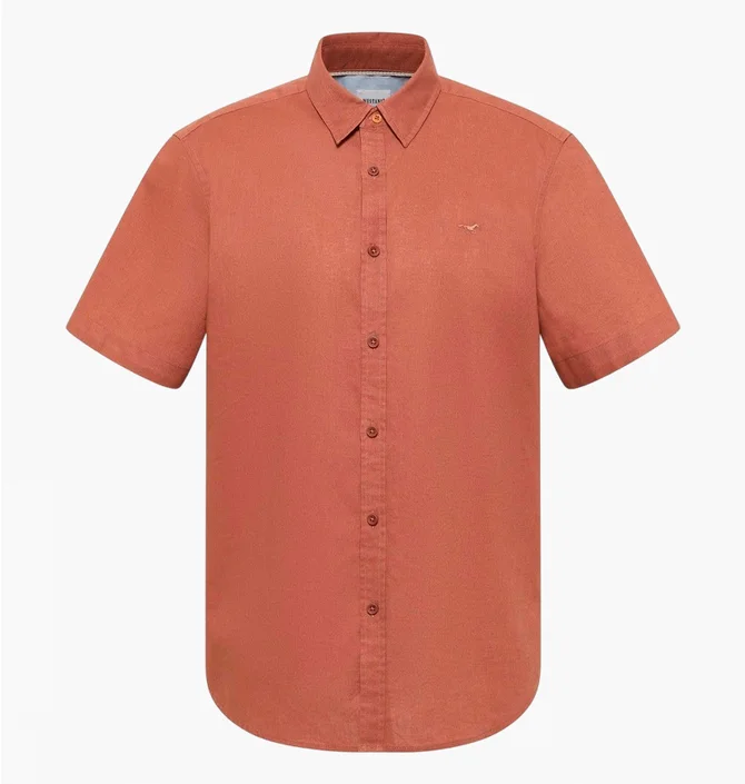 Рубашка мужская Mustang Style Berkeley Orange 1017845-3183