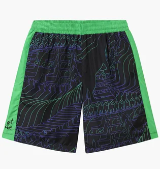 Шорты мужские AUSTRALIAN Flowing Smash Short Black/Green HCUSH0014-316