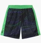 Шорты мужские AUSTRALIAN Flowing Smash Short Black/Green HCUSH0014-316