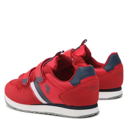 Кроссовки детские Polo Ralph Lauren U.S. Polo Assn. Nobil Red NOBIK006-RED001