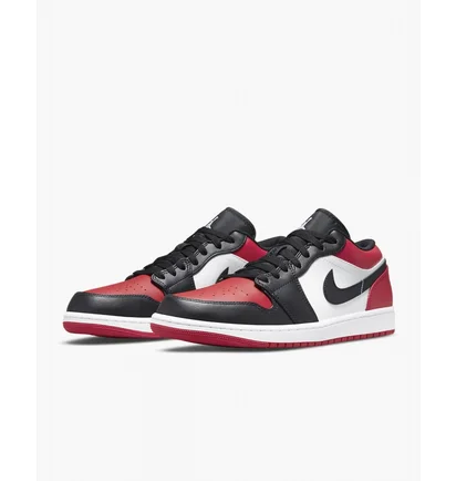 Кросівки чоловічі Air Jordan 1 Low Red/Black 553558-612