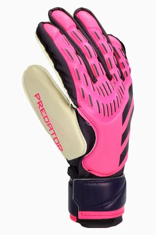 Перчатки вратарские детские Adidas Predator Match Fingersave Junior Pink IX3876