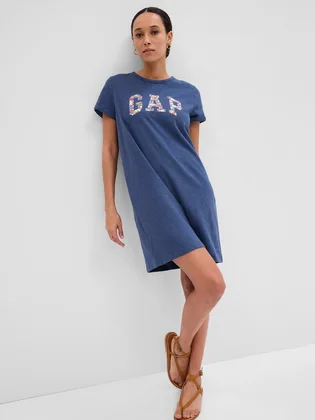 Плаття жіноче Gap V-Ss Me Logo Blue 554693-02
