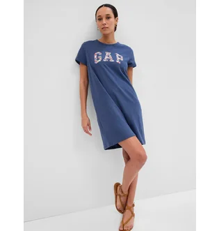 Плаття жіноче Gap V-Ss Me Logo Blue 554693-02