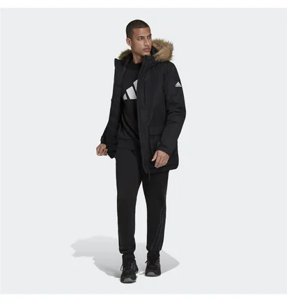 Парка чоловіча Adidas Utilitas Hooded Parka Black GT1699