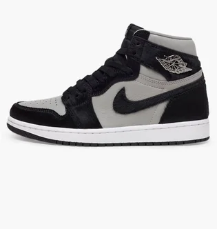 Кроссовки женские Air Jordan 1 Retro High Og Grey/Black Dz2523-001