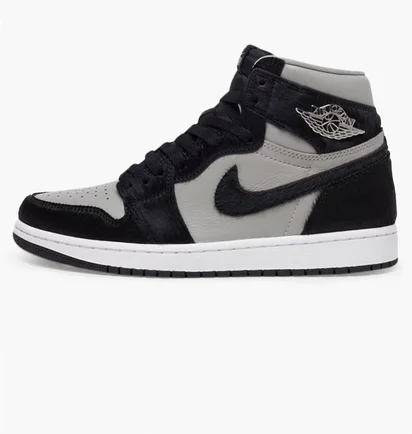 Кроссовки женские Air Jordan 1 Retro High Og Grey/Black Dz2523-001