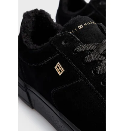 Кеды женские Tommy Hilfiger Vulc Suede Black FW0FW07548