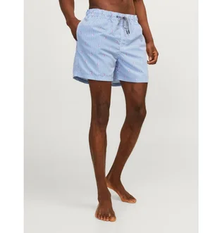 Шорты мужские Jack & Jones Fiji Stripes Light Blue 12253240