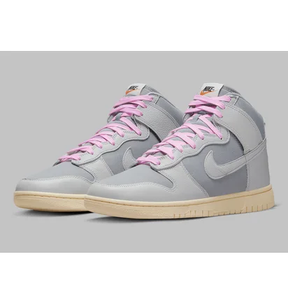 Кросівки чоловічі Nike Dunk High Retro Premium Grey Dq8800-001