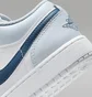 Кроссовки детские Air Jordan 1 Low White/Light Blue 553560-104