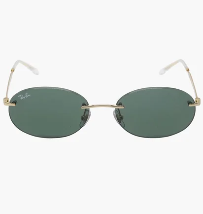 Солнцезащитные очки Ray-Ban Gold/Green RB-3767-001-71-54