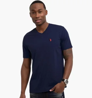 Футболка мужская U.S. Polo Assn Blue 113904-0400A-BLUE
