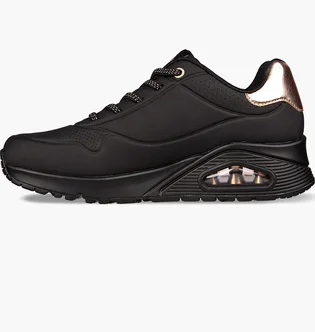 Кросівки жіночі Skechers Uno Shimmer Away Black 155196-BBK