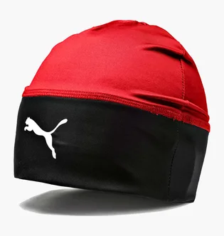 Шапка унисекс Puma Liga Beanie Black/Red 022355-01