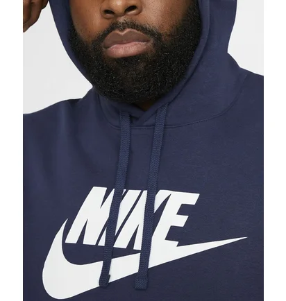 Худи мужское Nike M NSW CLUB HOODIE PO BB GX Blue BV2973-410