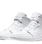 Кроссовки мужские Air Jordan 1 Mid White 554724-129