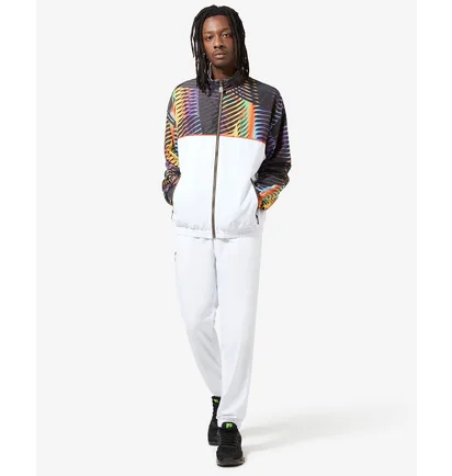 Вітровка чоловіча AUSTRALIAN Mixing Chaos Smash Jacket White/Black HCUGC0034-002